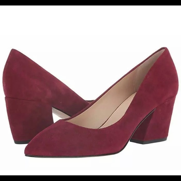 botkier Womens Stella Block Heel Pumps